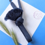 Vintage pánské himo: modré č.19